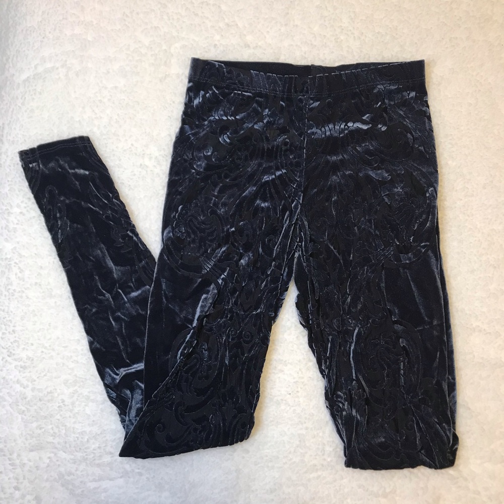 Velvet leggings